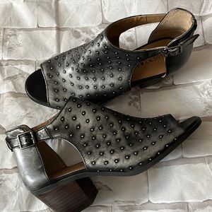 Lucky Brand Charcoal gray with studs size 9 1/2